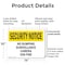 Signmission No Dumping Surveillance Camera $50 Fine OSHA Security Notice Sign, Plastic, 14in W x 10in L, 2PK OS-2PACK-SN-P-1014-L-11494 - alternate 2